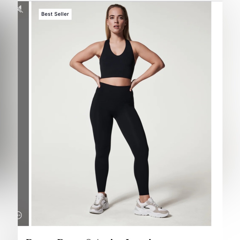 SPANX Booty Boost Leggings.  Size M. Never Worn